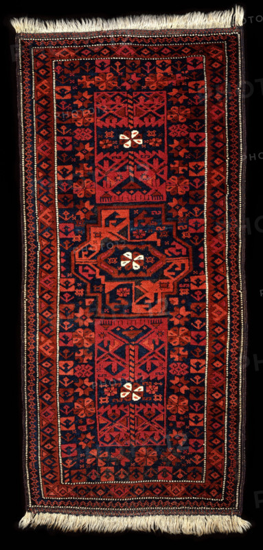 Rug, 1850-1875. Creator: Unknown.