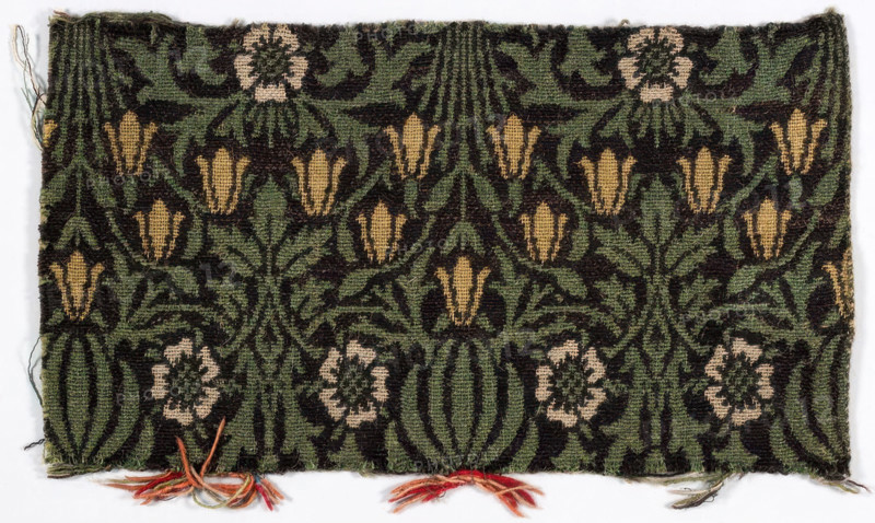 Rug (Fragment), 1920. Creator: Unknown.