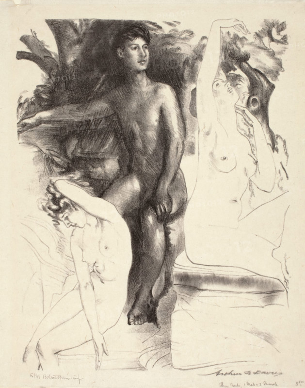 Dominion, 1920. Creator: Arthur Davies.