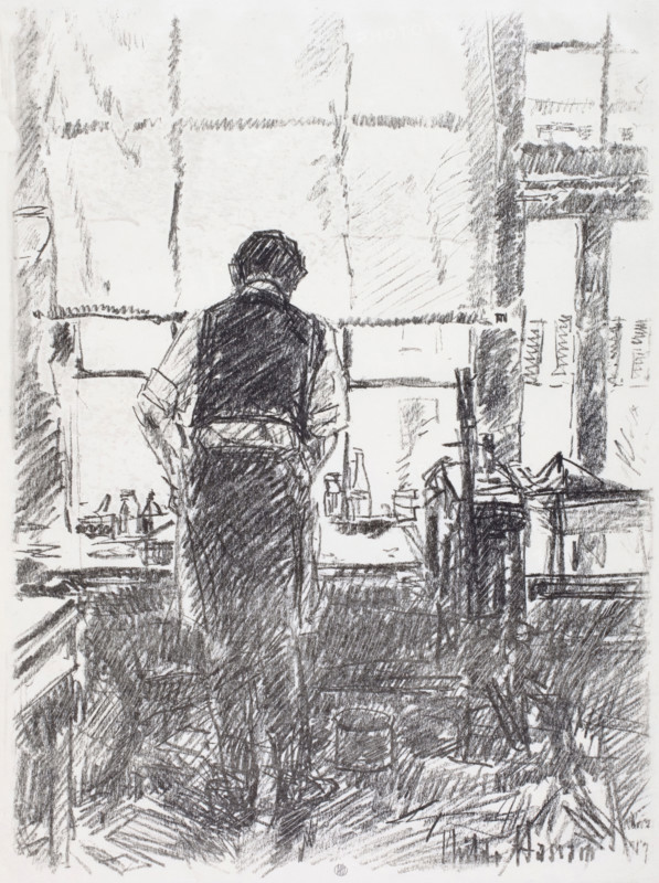 Joseph Pannell, 1917. Creator: Frederick Childe Hassam.