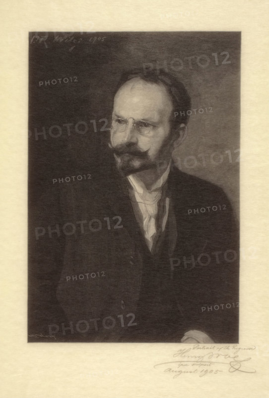 Portrait of Henry Wolf, 1905. Creator: Henry Wolf.