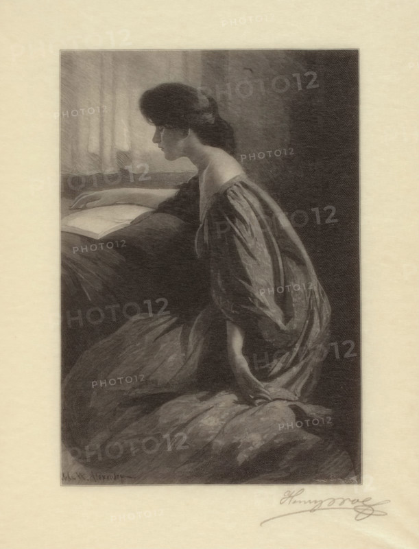 A Quiet Hour, 1903. Creator: Henry Wolf.
