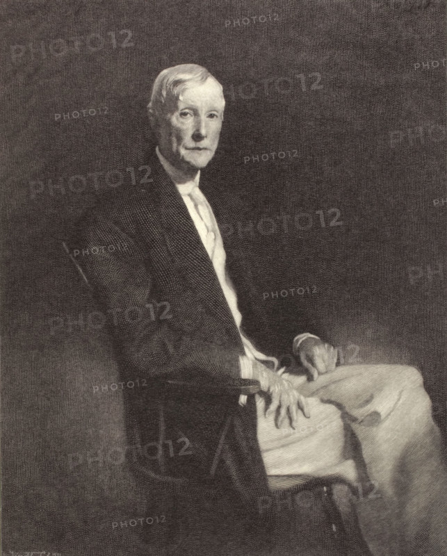 Portrait of John D. Rockefeller, 1921. Creator: Timothy Cole.
