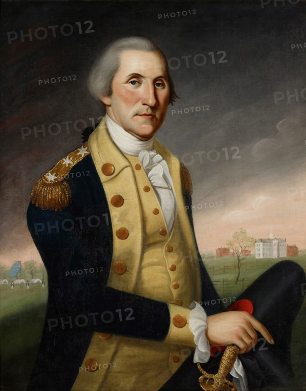 George Washington at Princeton, about 1788. Creator: Charles Willson Peale.