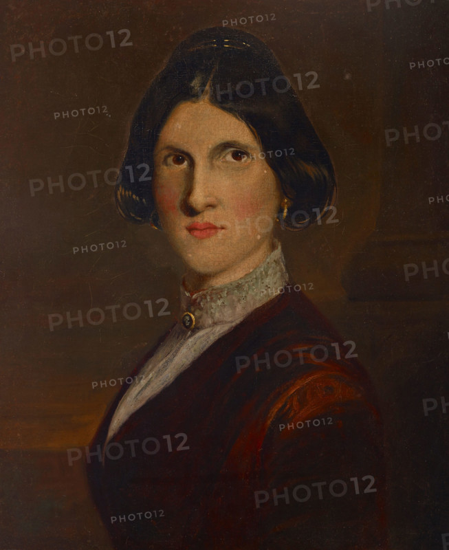 Jane Rimmer (Sister of the Artist), about 1851-1856. Creator: William Rimmer.