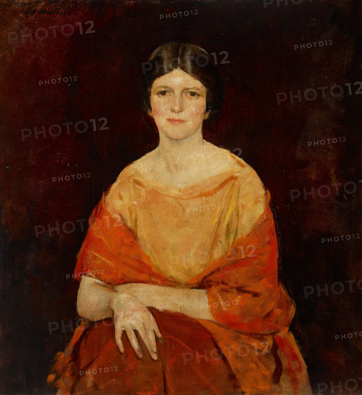 Young Woman in Yellow, about 1922. Creator: Charles Webster Hawthorne.