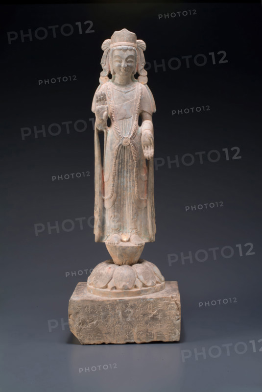 Standing bodhisattva, 537. Creator: Unknown.
