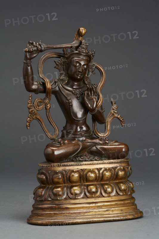 Manjusri, 1700-1899. Creator: Unknown.
