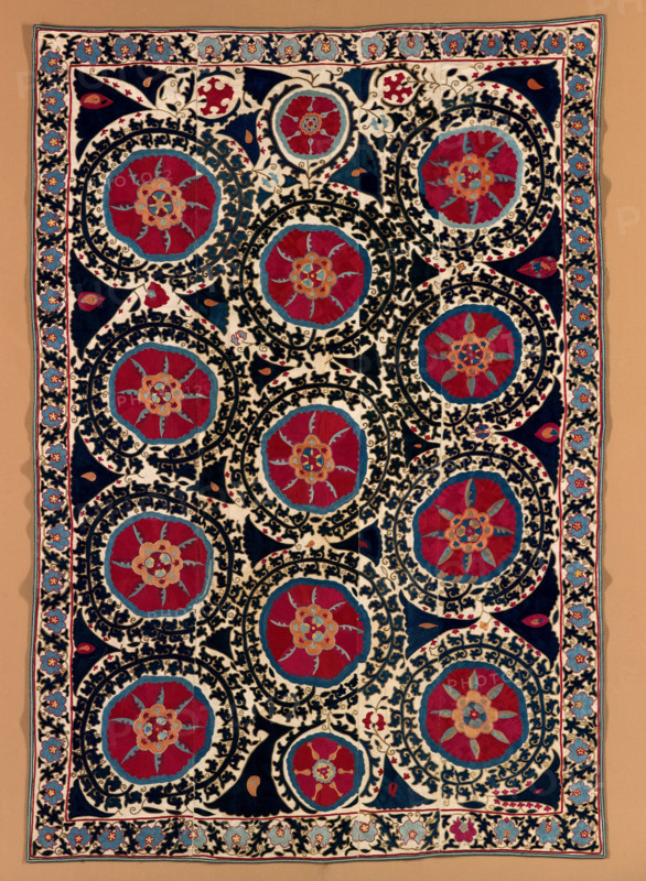 Ceremonial Hanging (Suzani), 1850-1899. Creator: Unknown.