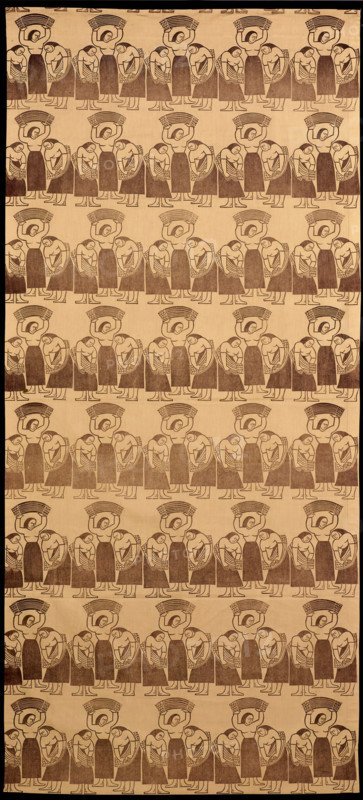 Fabric 'The Reapers', 1938. Creator: Florence K. Kawa.