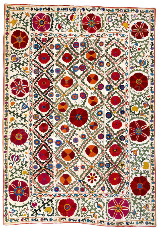 Ceremonial Hanging (Suzani), about 1875. Creator: Unknown.