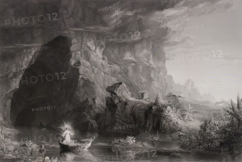 The Voyage of Life: Childhood, 1855. Creator: James Smillie.