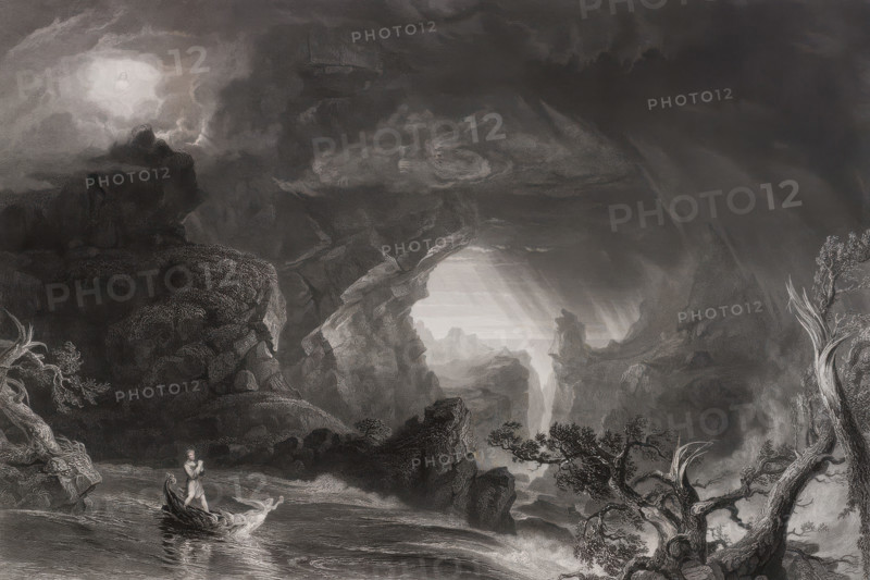 The Voyage of Life: Manhood, 1855. Creator: James Smillie.