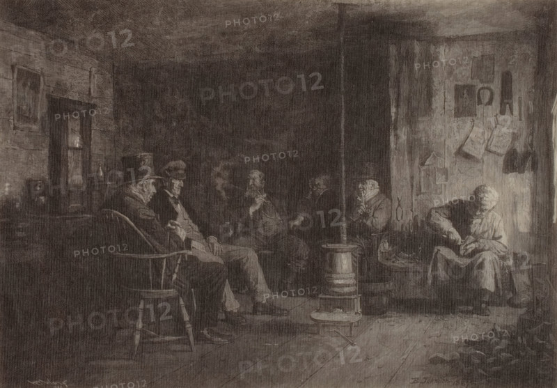 The Nantucket School of Philosophy, 1894. Creator: Eastman Johnson.