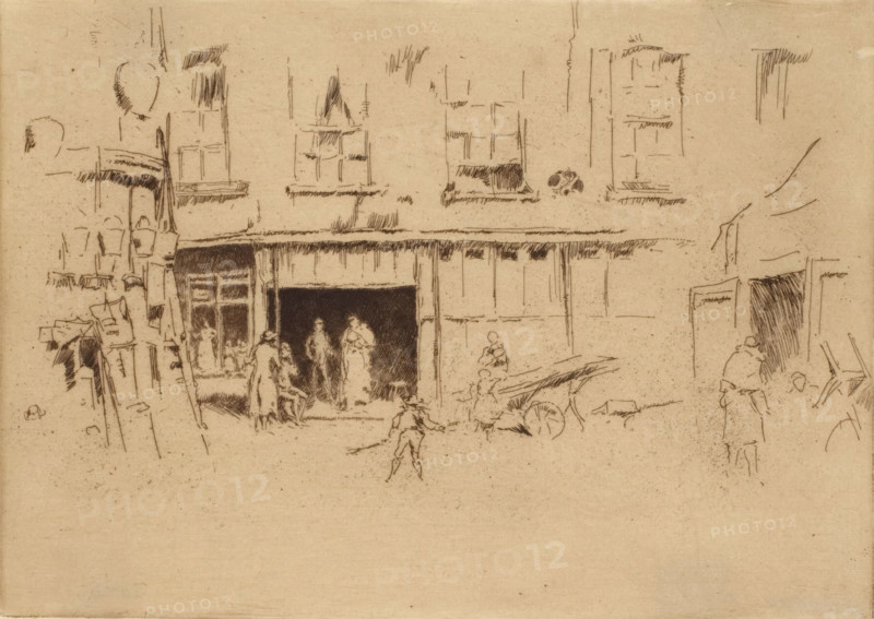 Little Court, 1886. Creator: James Abbott McNeill Whistler.