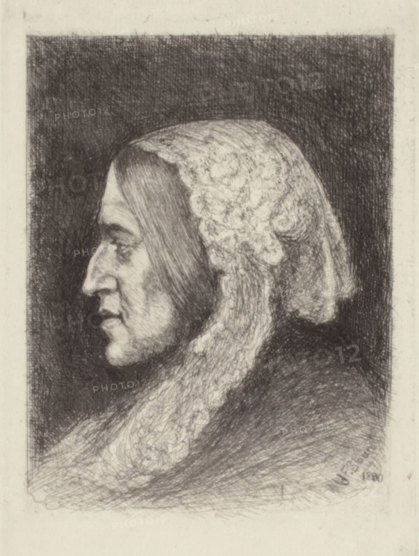George Eliot, 1890. Creator: John Sloan.