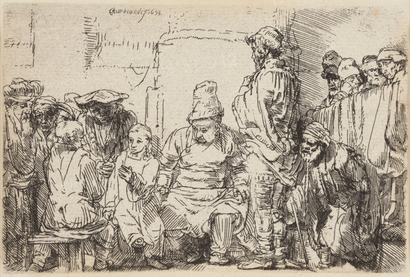 Christ Disputing with the Doctors, 1654. Creator: Rembrandt Harmensz van Rijn.
