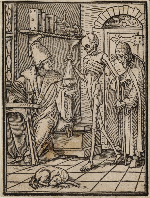 The Physician, early 16th century. Creator: Hans Holbein the Younger.