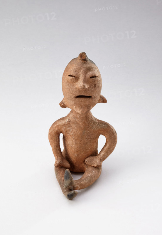 Seated figure (raingod), 1880-1910. Creator: Unknown.