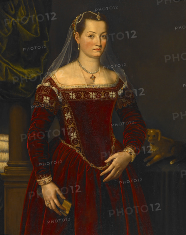 Portrait of a Lady, about 1540-1550. Creator: Agnolo Bronzino.