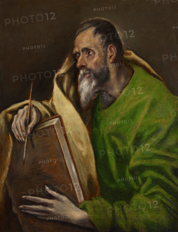 St Luke, about 1610-1614. Creator: El Greco.