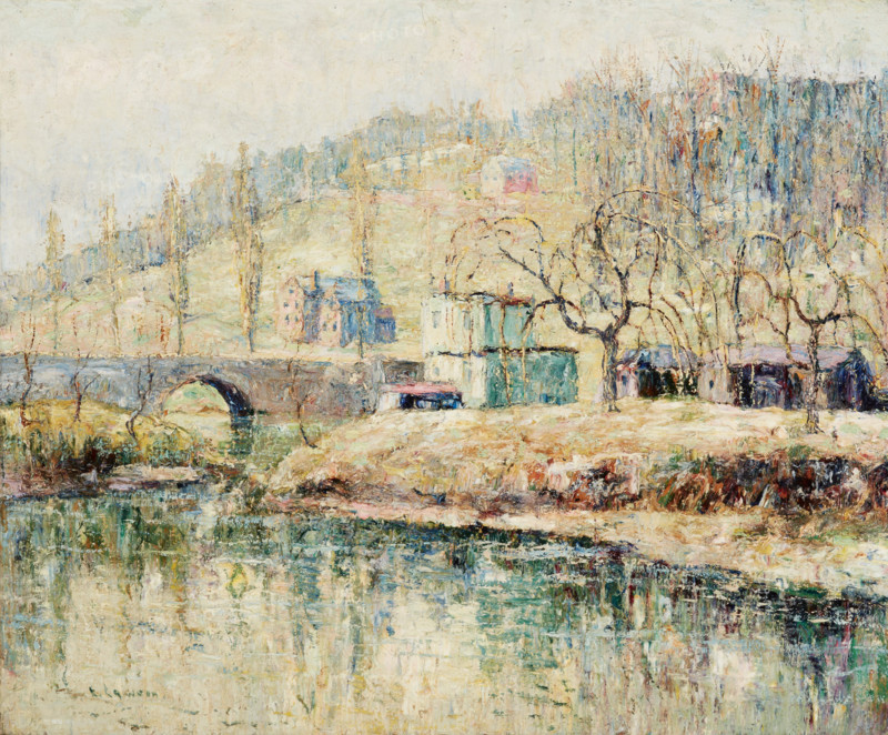 April, about 1915. Creator: Ernest Lawson.