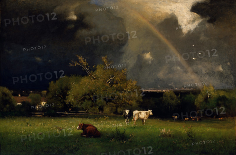 The Rainbow, about 1878-1879. Creator: George Inness.
