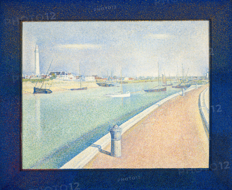 The Channel of Gravelines, Petit Fort Philippe, 1890. Creator: Georges-Pierre Seurat.