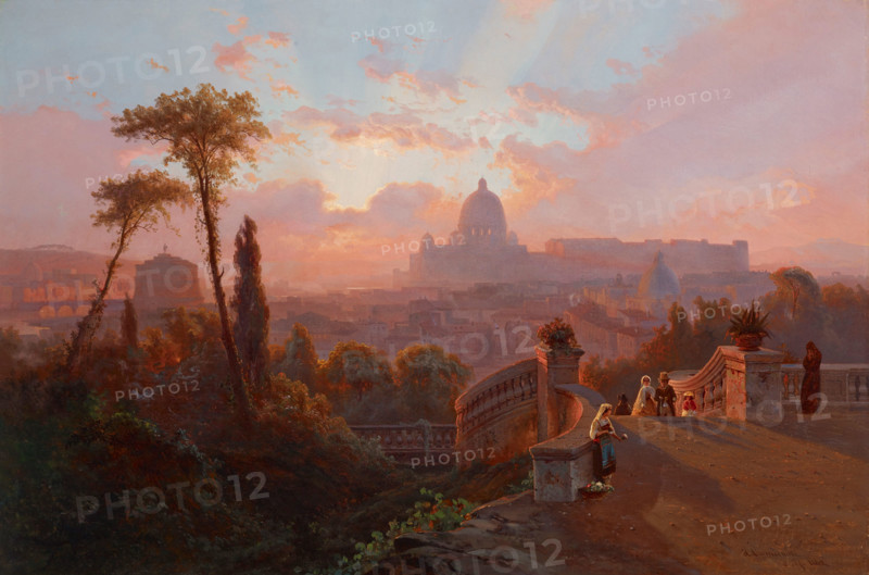 View of Rome, 1862. Creator: Johann Hermann Carmiencke.