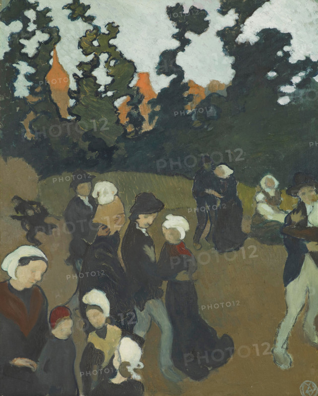 The Breton Dance, about 1891. Creator: Maurice Denis.