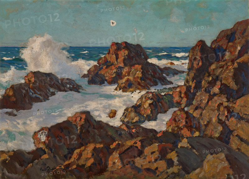 Late Afternoon, about 1915. Creator: Paul Dougherty.