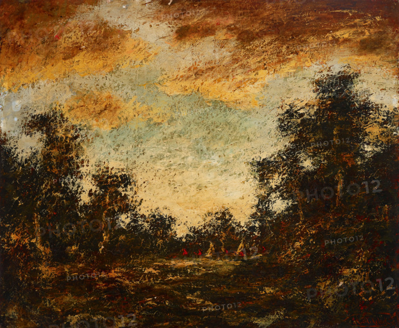 Morning Light, 1902. Creator: Ralph Blakelock.