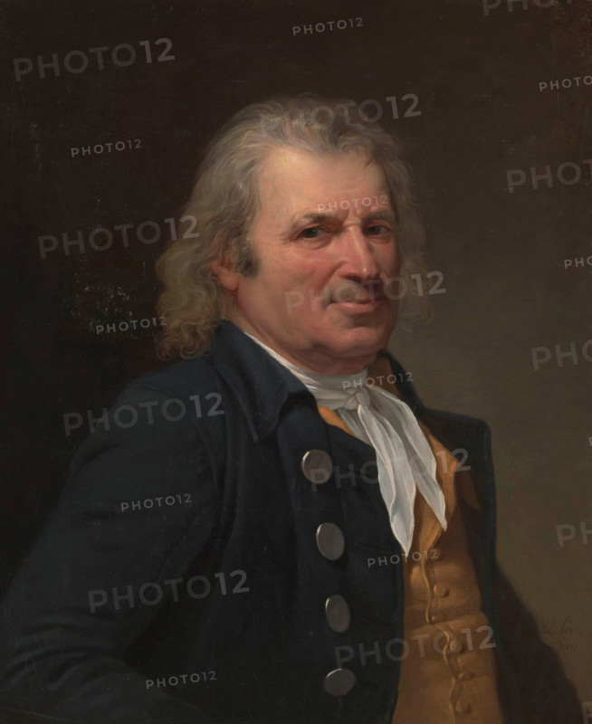 Portrait of an Elderly Man, about 1780. Creator: Robert Lefevre.