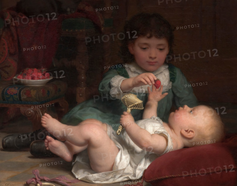Temptation, about 1884. Creator: Seymour Joseph Guy.
