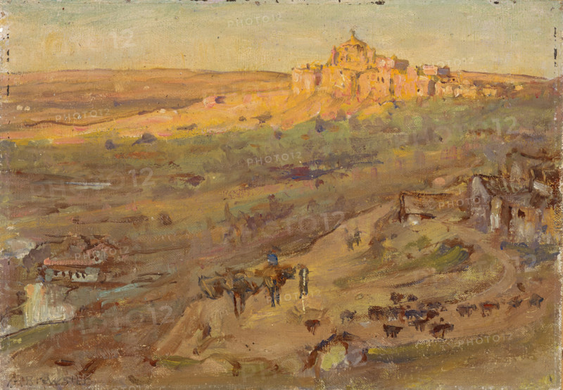Toledo, Spain, Afternoon Sun, 1911. Creator: Anna Richards Brewster.