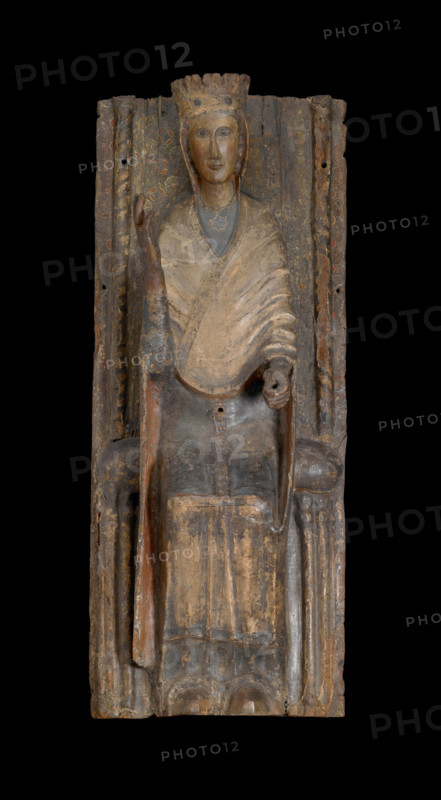 Madonna Enthroned, early 13th century. Creator: Unknown.