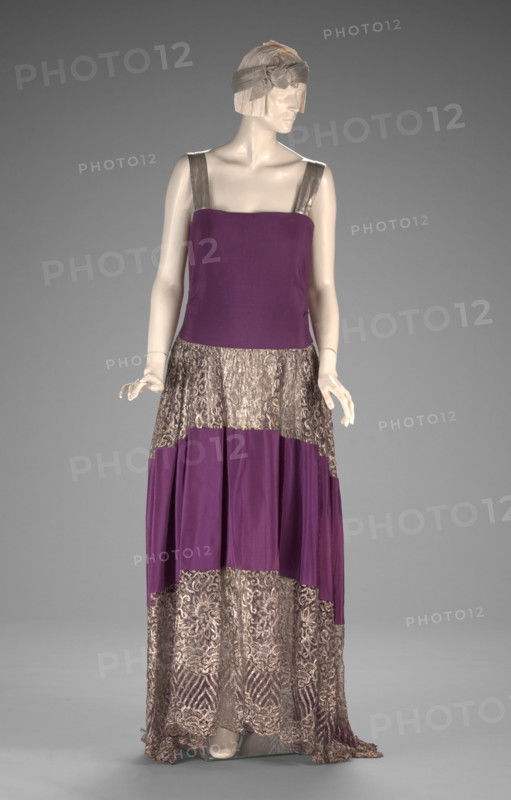 Evening Dress, Winter 1922-1923. Creator: Jeanne Lanvin.