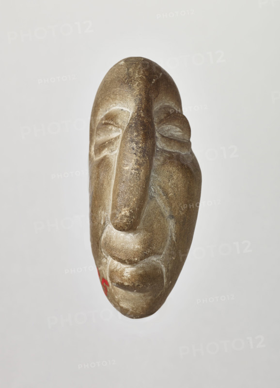 miniature mask, 500-1500. Creator: Unknown.