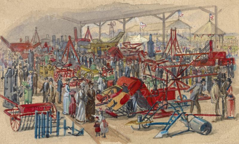 State Fair, 1895-1900. Creator: Otto Stark.