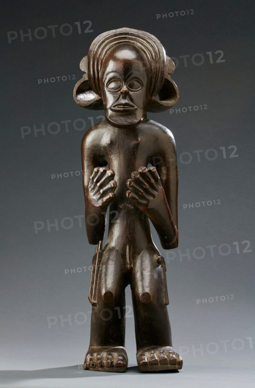 Figure of chief, late 19th century - early 20th century. Creator: Unknown.