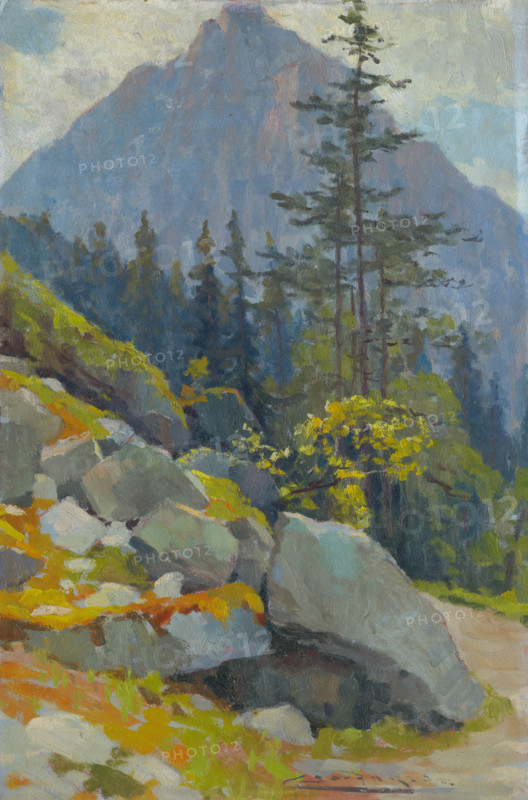 Tatra Motif, 1935. Creator: Ludovit Cordak.