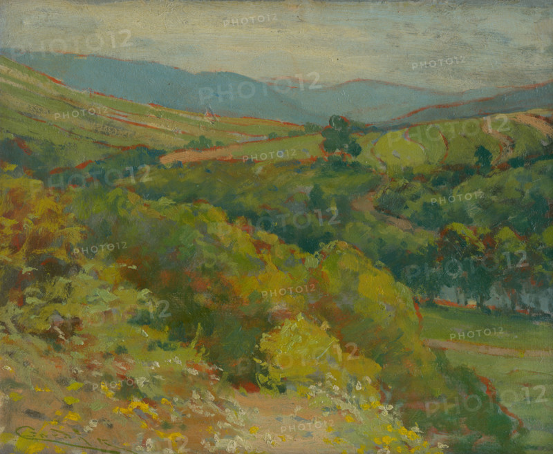 The Hornád Valley by Tahanovce, around 1914-1915. Creator: Ludovit Cordak.
