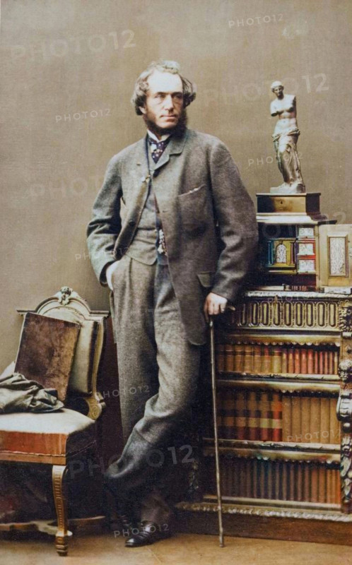 [John Leech], 1860s. Creator: Camille Silvy.