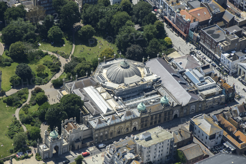 The Corn Exchange, Dome Theatre and Art Gallery and Museum, The City of Brighton and Hove, 2024. Creator: Damian Grady.
