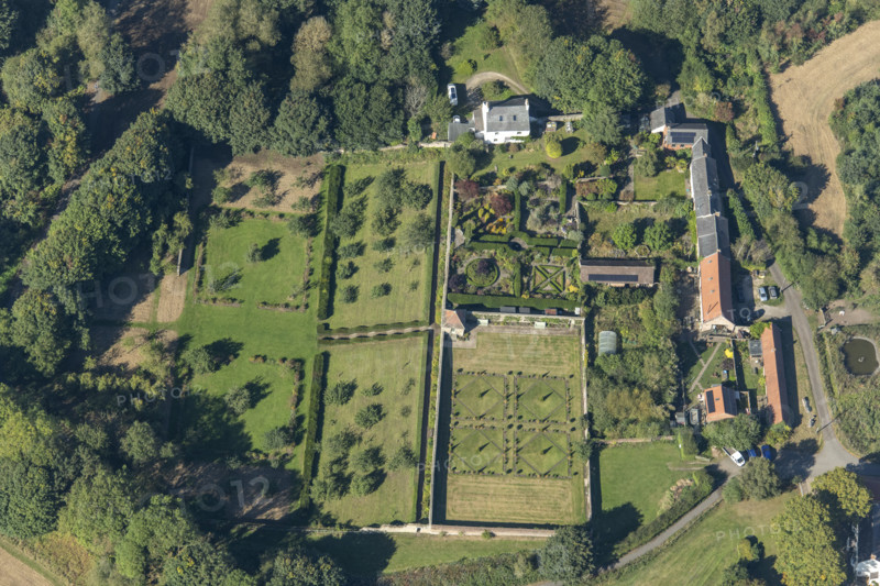 Old Durham Gardens, a re-constructed walled garden, Old Durham, County Durham, 2024. Creator: Robyn Andrews.