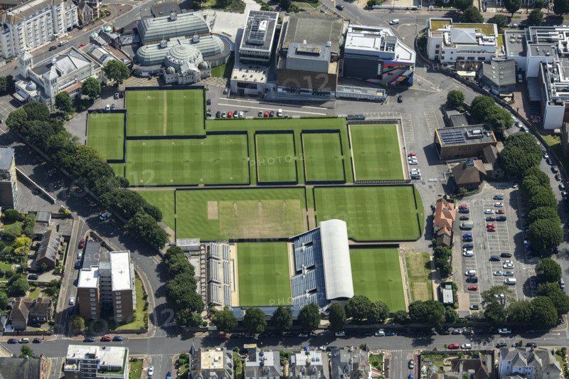 Devonshire Park Lawn Tennis Club, Eastbourne, East Sussex, 2024. Creator: Damian Grady.