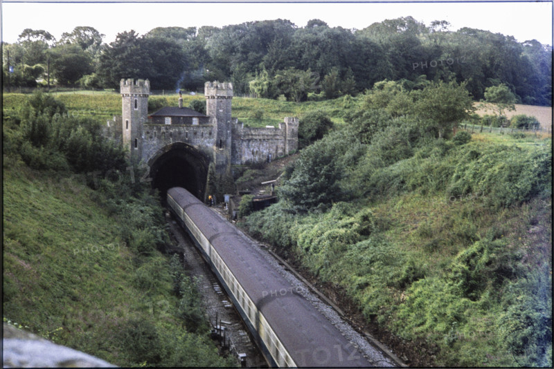 Clayton Tunnel North Portal, Pyecombe, Mid Sussex, West Sussex, 1977. Creator: Dorothy Chapman.