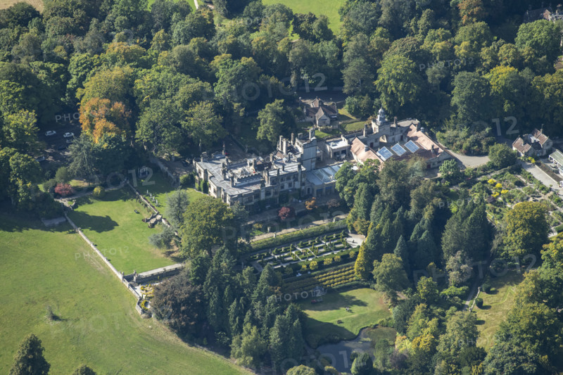 Thornbridge Hall, a late 19th centrury country house, Derbyshire, 2024. Creator: Robyn Andrews.