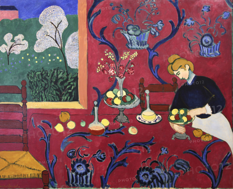 'Harmony in Red (The Red Room)', 1908.  Creator: Henri Matisse.