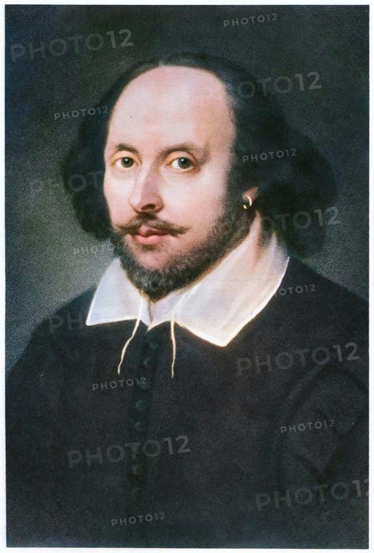 William Shakespeare, English playwright, (19th century). Creator: Unknown.